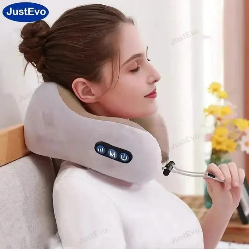 U-Shaped Cervical Neck Massager Pillow - A-1 Thread Vault