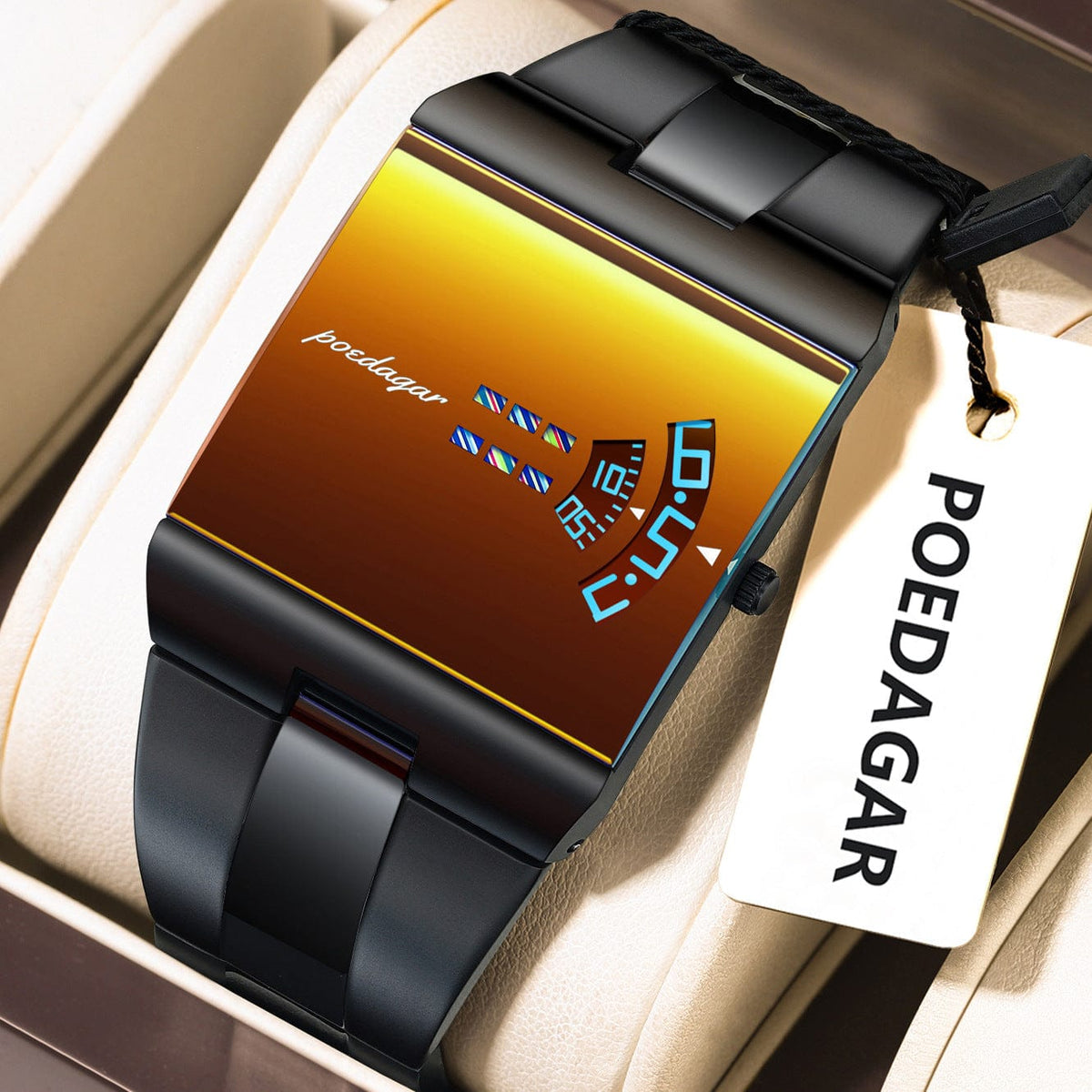 Ultra-thin Trendy Waterproof Quartz Watch - A-1 Thread Vault