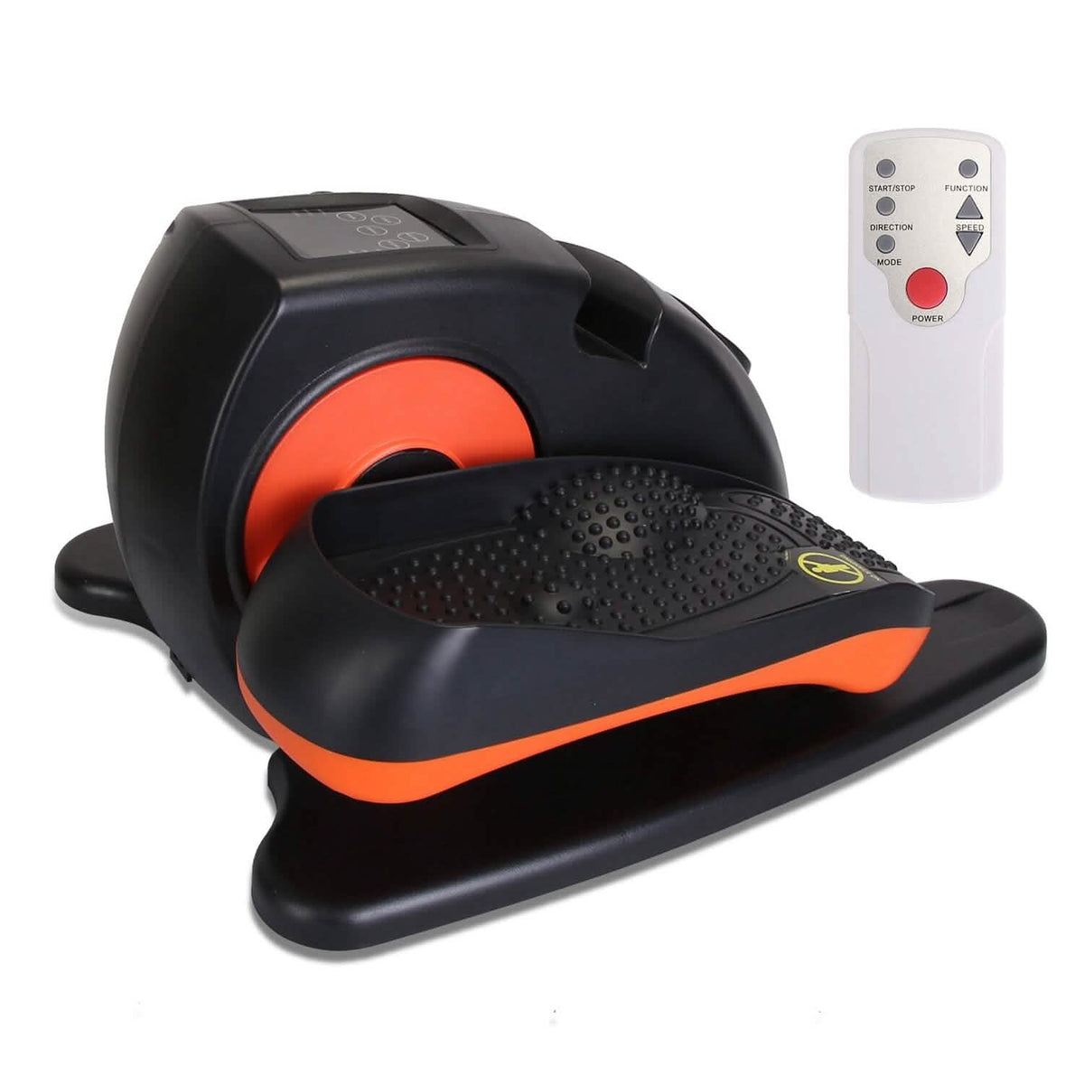 Under Desk Elliptical Machine Seated Pedal Exerciser with 5 Speed Levels 3 Auto Modes - A-1 Thread Vault