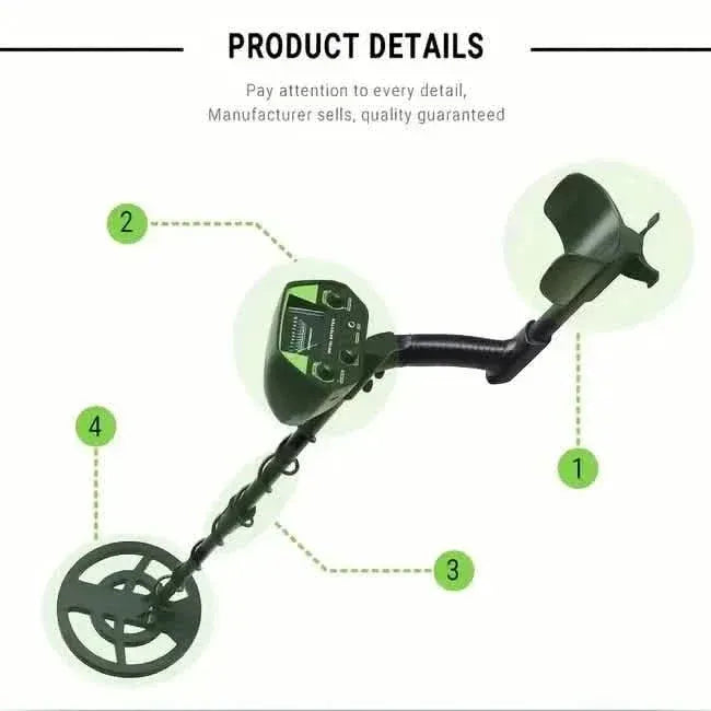Underground Metal Detector GTX 5030 Detecting Copper and Iron - A-1 Thread Vault