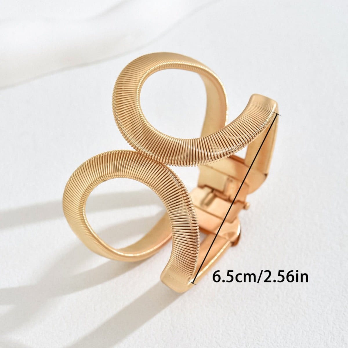 Unique Coil Spring Bangle Statement Wrist Accessory (MAC416) - A-1 Thread Vault
