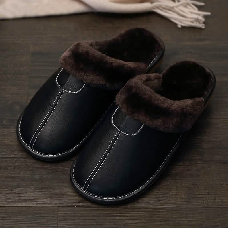 Unisex Memory Foam Fluffy Soft Warm Slip On House Slippers - A-1 Thread Vault