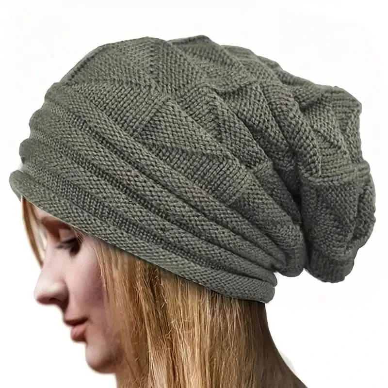 Unisex Oversized Knitted Baggy Beanie - A-1 Thread Vault