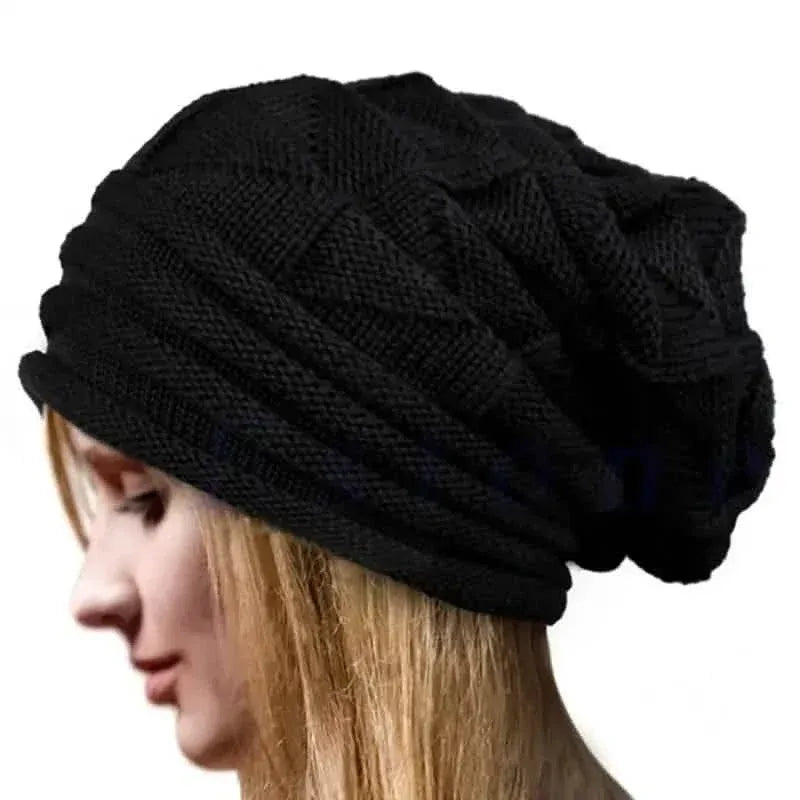 Unisex Oversized Knitted Baggy Beanie - A-1 Thread Vault