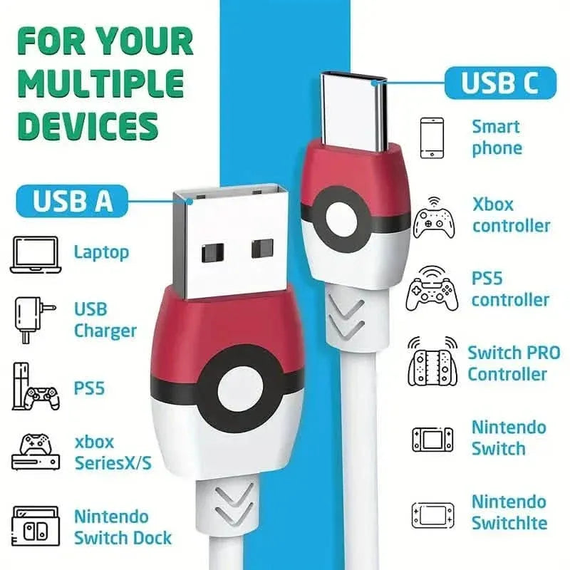 USB C Charging Cable For Nintendo Switch - A-1 Thread Vault
