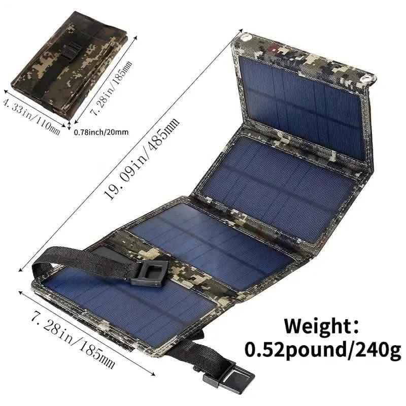 USB Foldable Solar Panel - A-1 Thread Vault