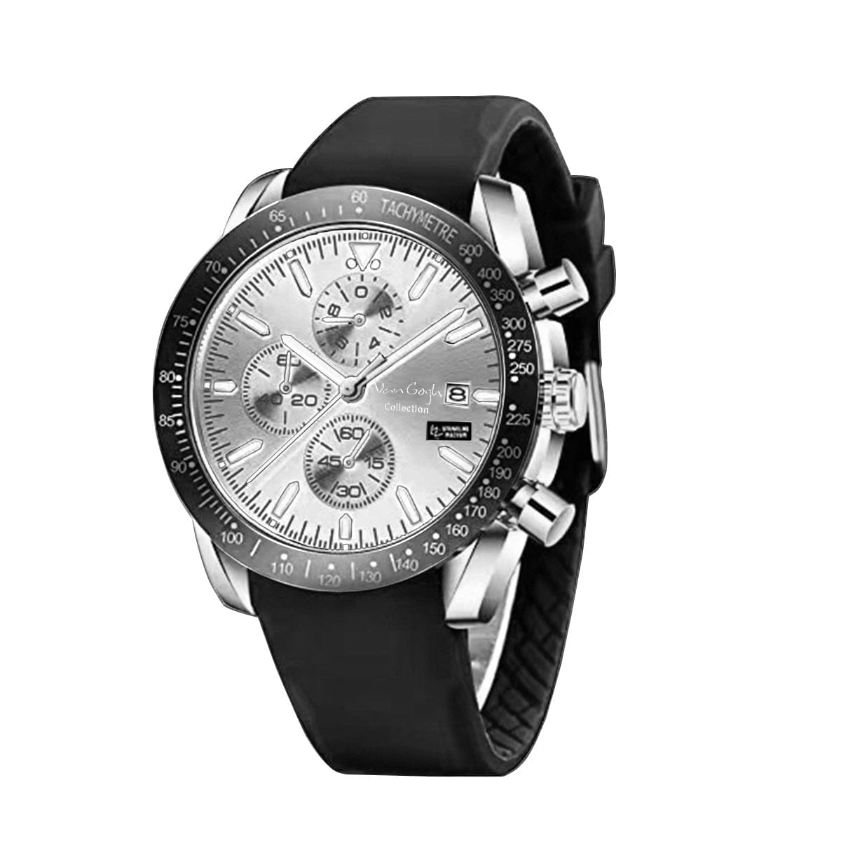 Van Gogh Starry Fantasy Series Men's Rubber Strap Watch - A-1 Thread Vault