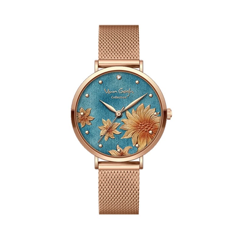 Van Gogh Sunflower Quartz Watch - A-1 Thread Vault