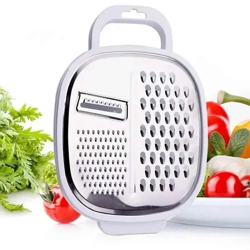 Vegetable Cutter With Lid And Drainer Basket - A-1 Thread Vault