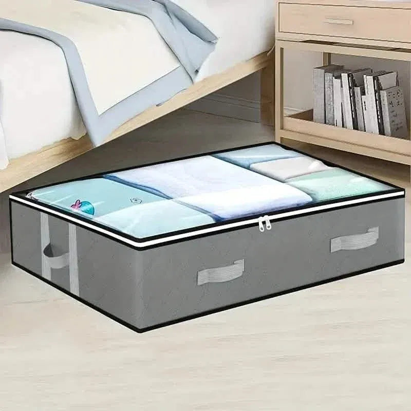 Versatile Under-Bed Storage Organizer with Reinforced Handles - A-1 Thread Vault