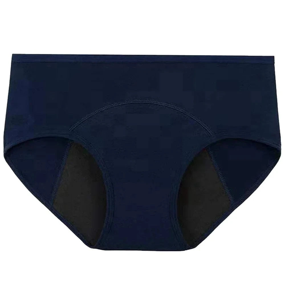 Very Abundant Menstrual Panties Woman Breathable Women's cotton briefs Low Waist Physiological Period Underwear For Women - A-1 Thread Vault