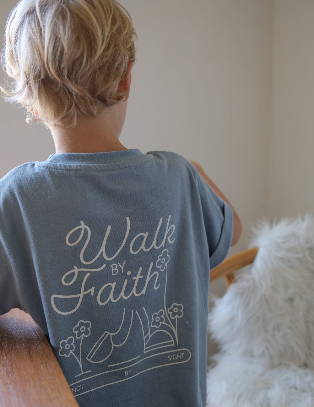 Walk by Faith Kids Tee - A-1 Thread Vault