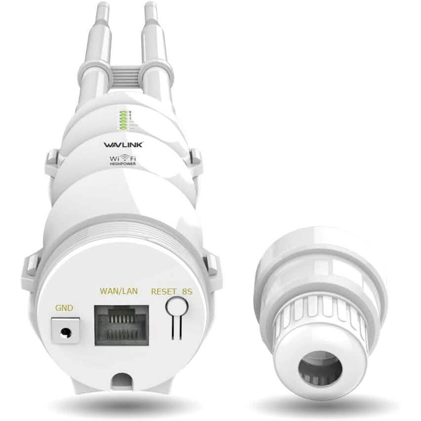 WAVLINK Outdoor WiFi Range Extender AC600 High Power Weatherproof Outdoor WiFi Extender (Refurbished) - A-1 Thread Vault