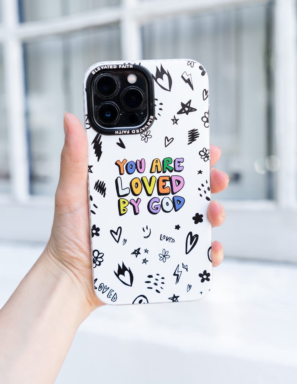 White You Are Loved By God Phone Case - A-1 Thread Vault