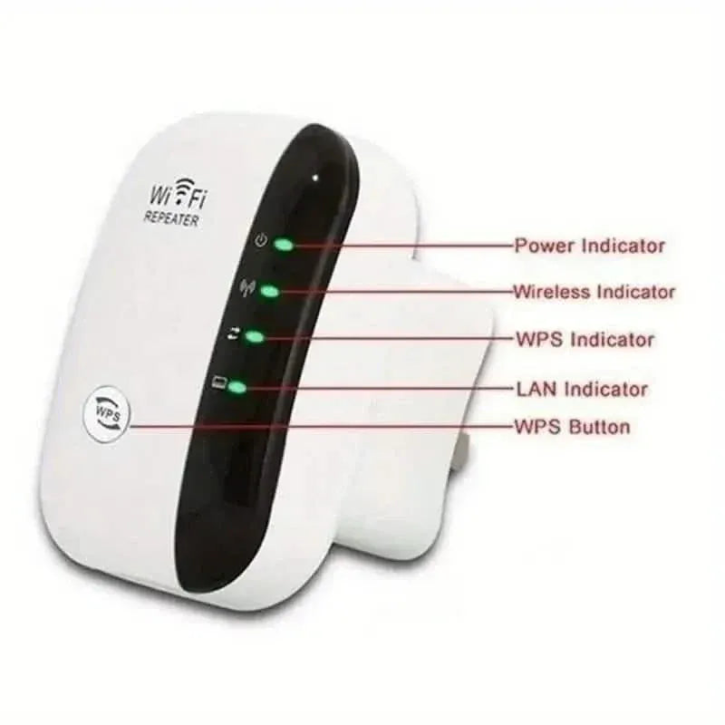 WiFi Long Range Amplifier Extender Signal Booster Wireless Internet Repeater with Ethernet Port - A-1 Thread Vault