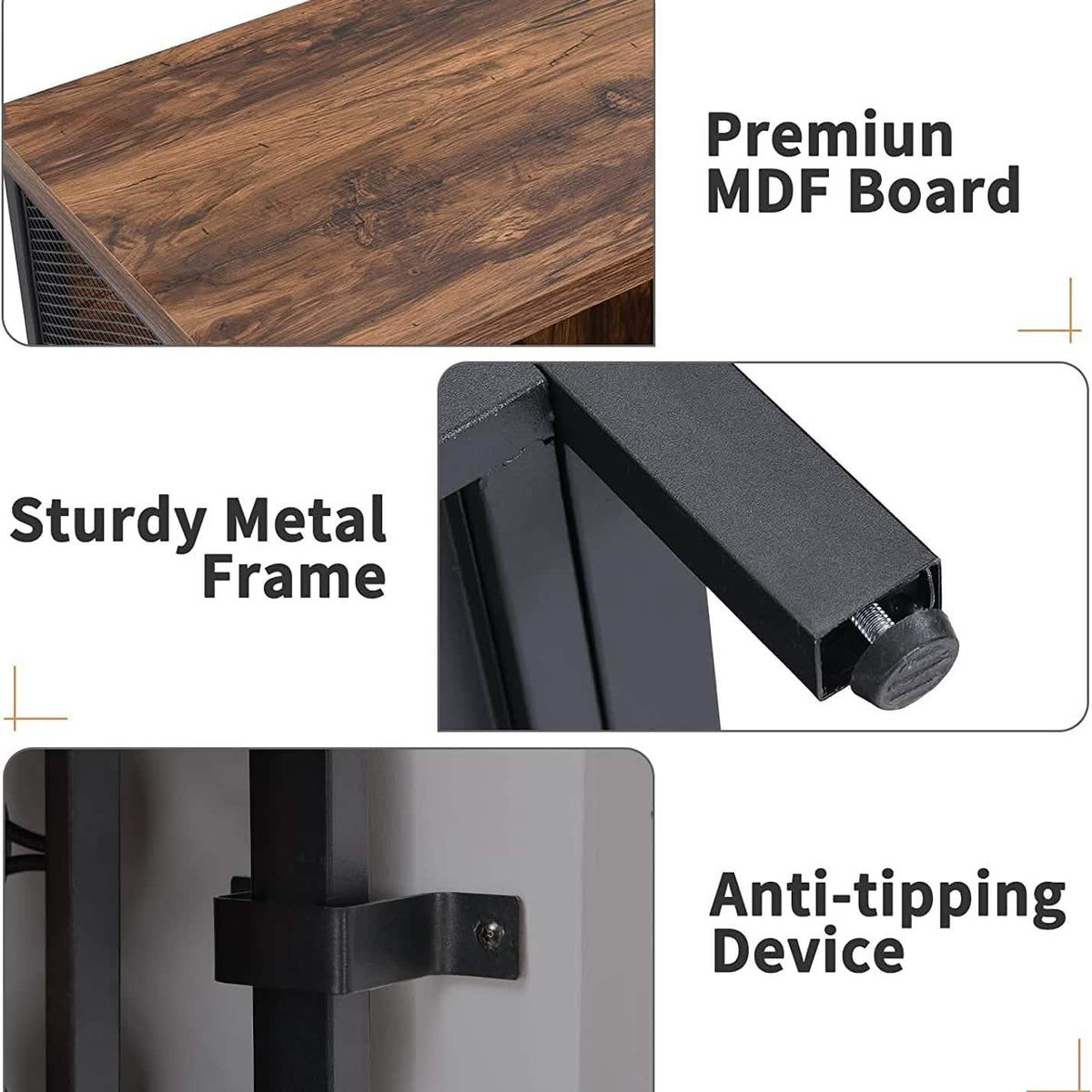 Wine Bar Cabinet for Liquor and Glasses - A-1 Thread Vault