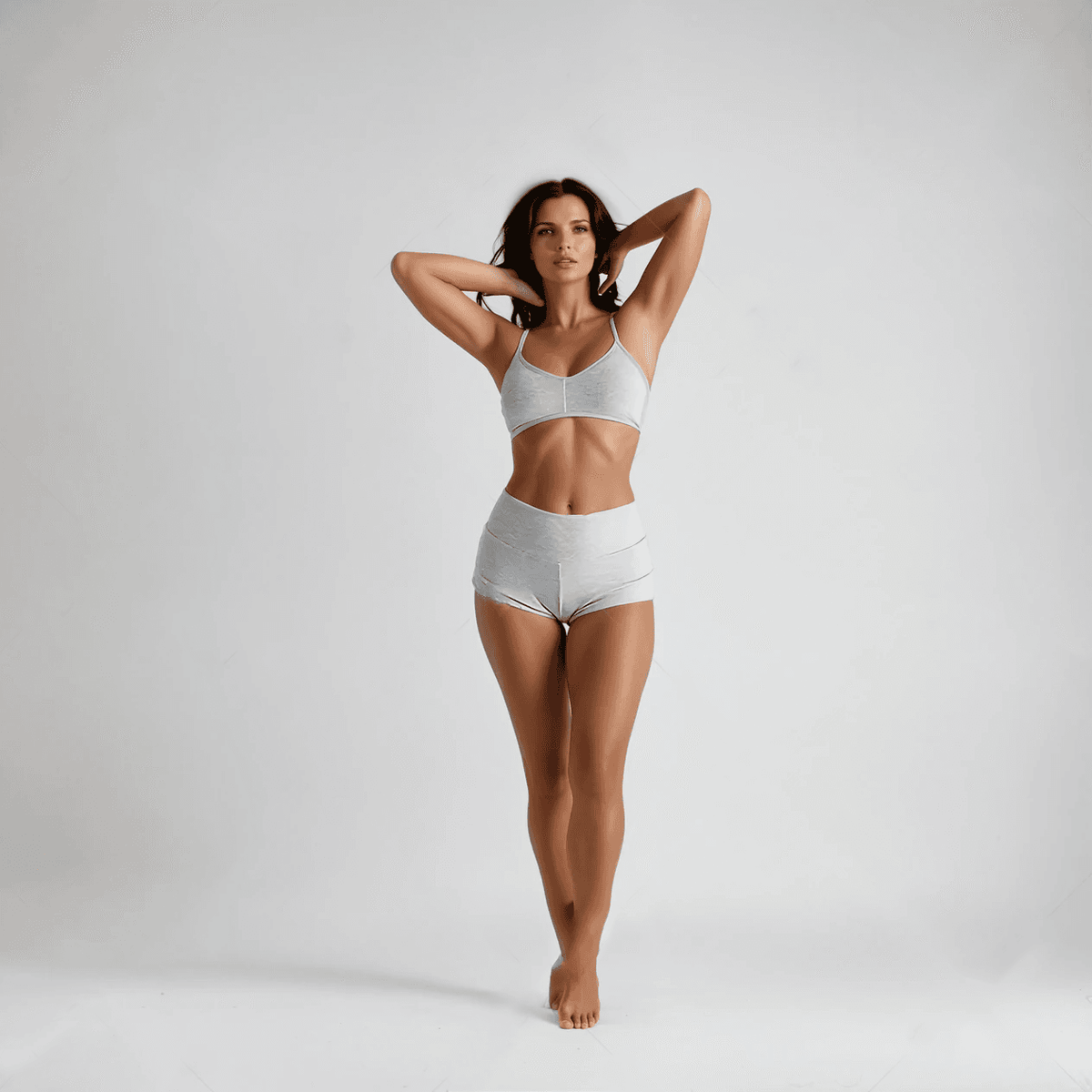 Wireless Bralette - Cloud Set Grey - A-1 Thread Vault