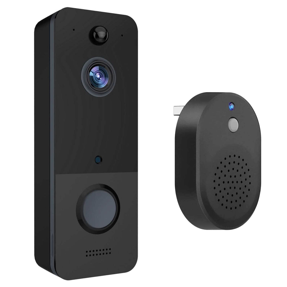 Wireless Smart Wi-Fi Video Doorbell - A-1 Thread Vault