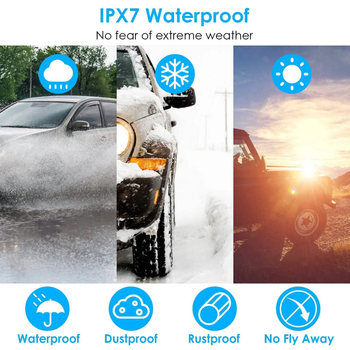 Wireless Solar Car Tire Pressure Monitoring System Auto Tire Pressure with Sensors Temperature Alarm - A-1 Thread Vault