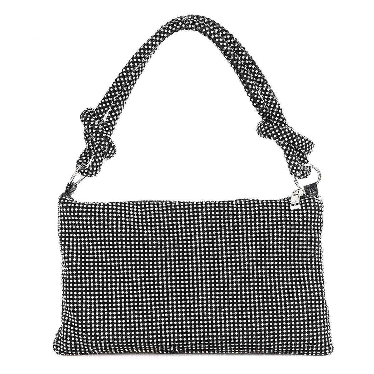 Women Glitter Evening Bags Shiny Rhinestone Handbag Purses - A-1 Thread Vault