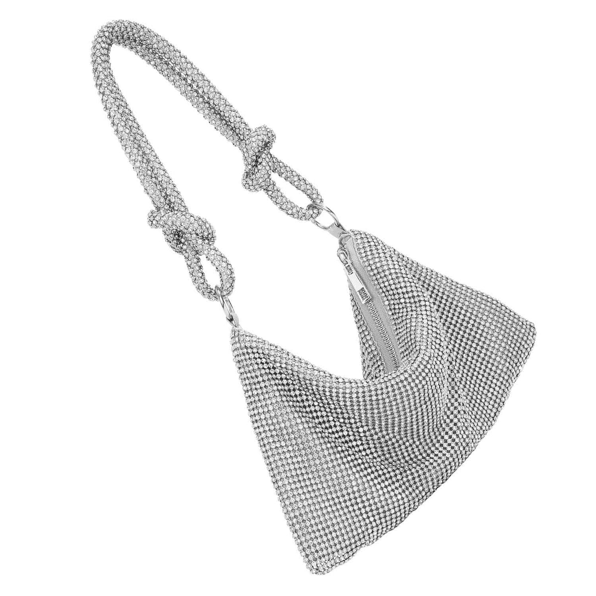 Women Glitter Evening Bags Shiny Rhinestone Handbag Purses - A-1 Thread Vault