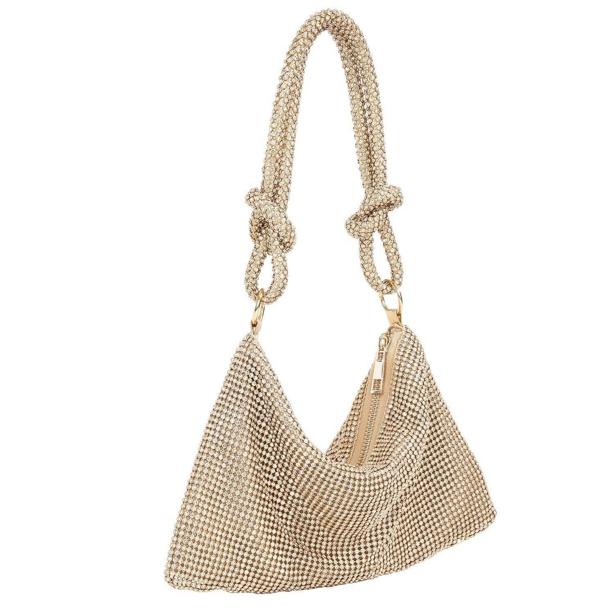 Women Glitter Evening Bags Shiny Rhinestone Handbag Purses - A-1 Thread Vault