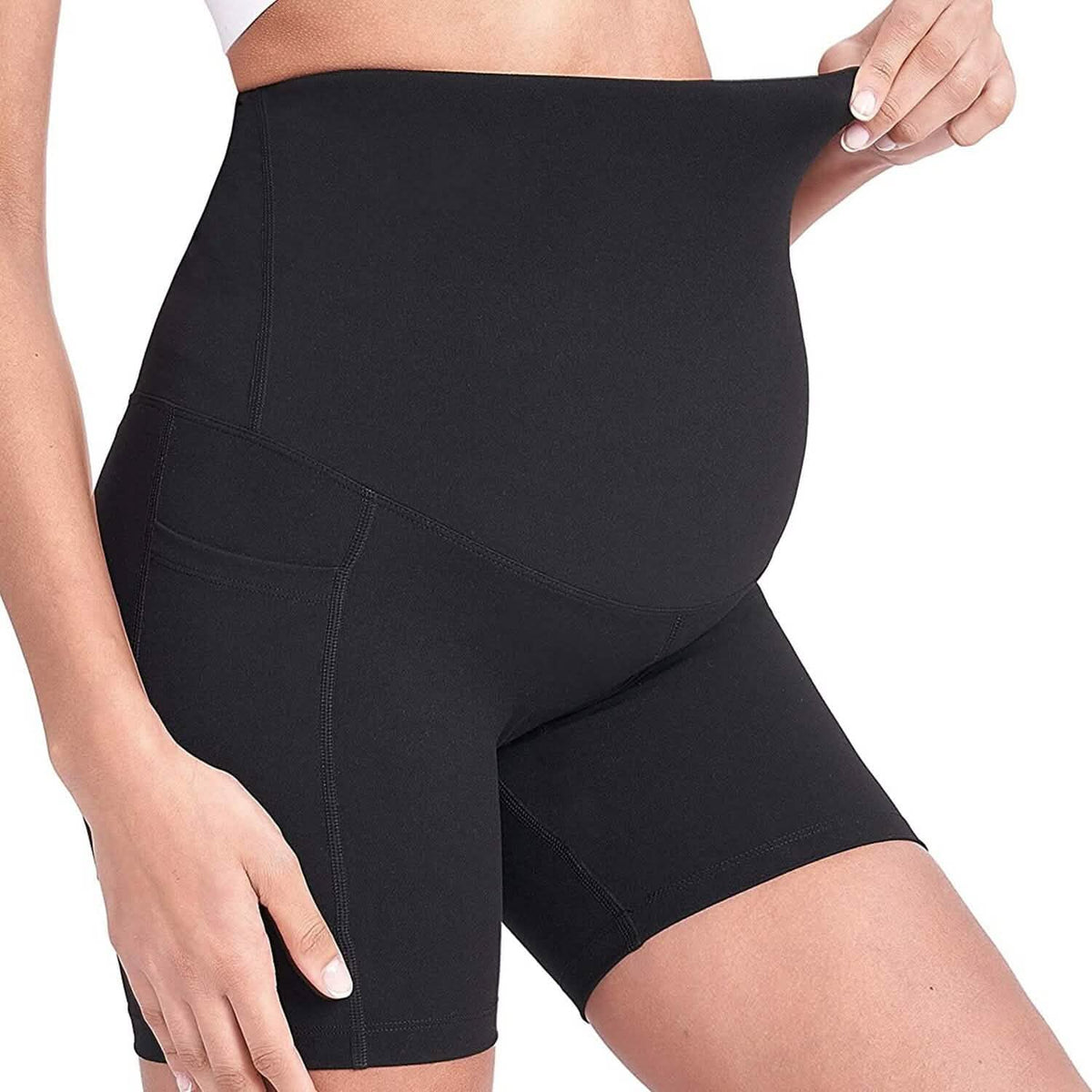 Women Maternity Seamless Shorts - A-1 Thread Vault