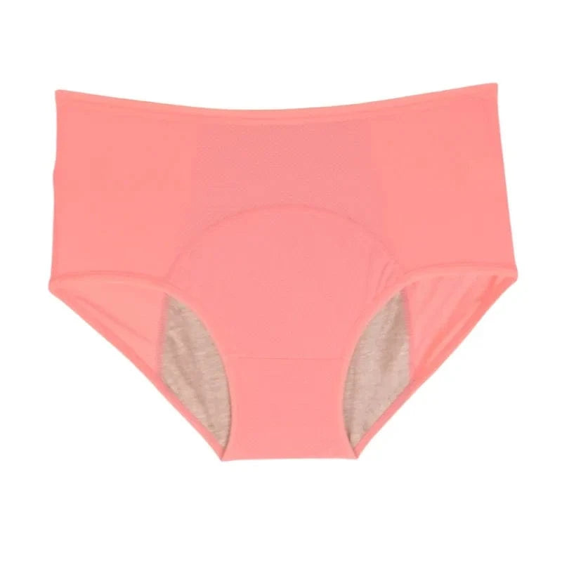 Women Plus size 8xl Leak Proof Menstrual Panties110 kg High Waist FemaleUnderwear Breathable Waterproof Briefs Heavy Flow 8XL - A-1 Thread Vault