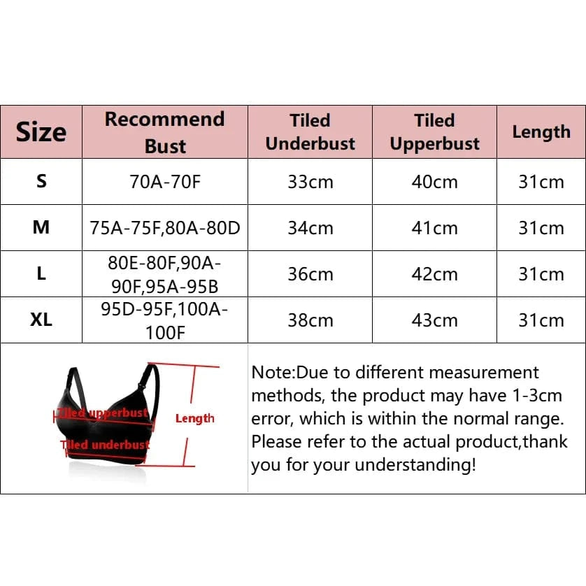 Women Push Up Bras Lift Up Prevent Sagging Underwear Prevent Sagging Bralette Comfortable Sleep Bra Upper Support Sling Adjustab - A-1 Thread Vault