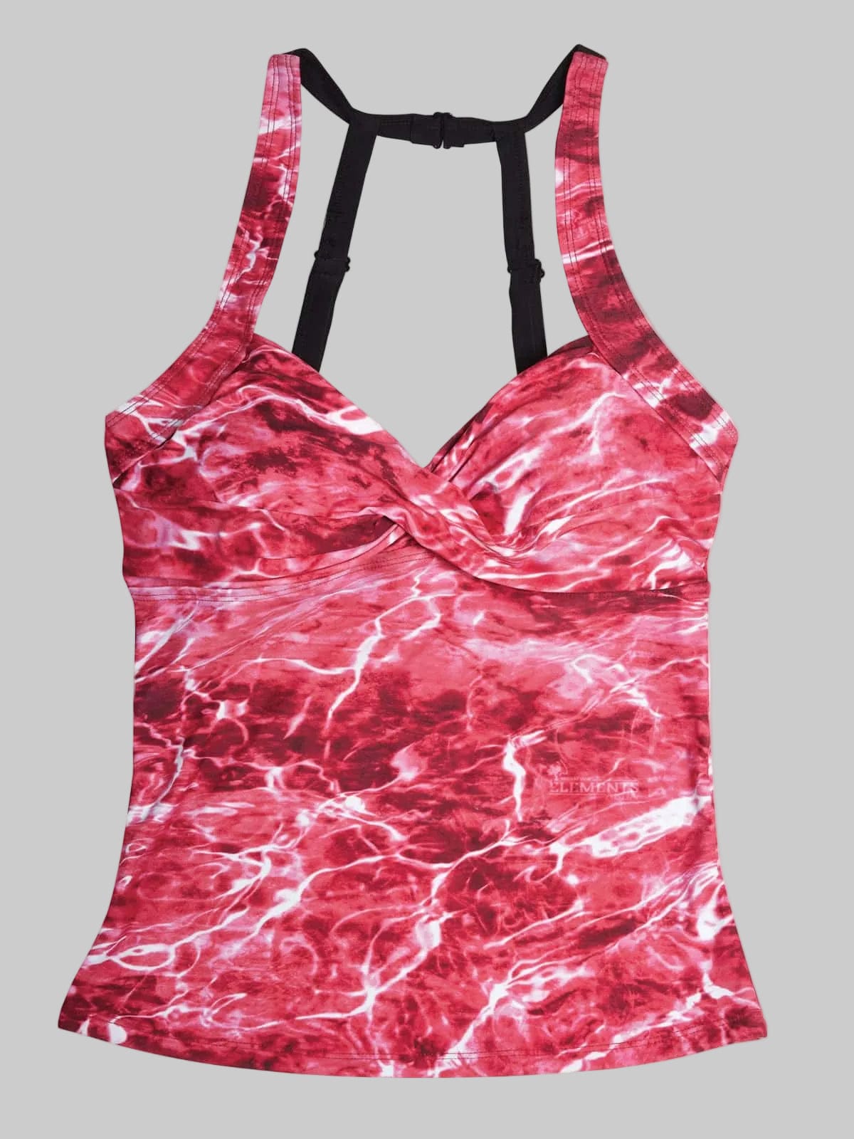 Women's Camo Tankini Swimsuit - Anemone Black Hunting Swimwear - Wilderness Dreams - A-1 Thread Vault