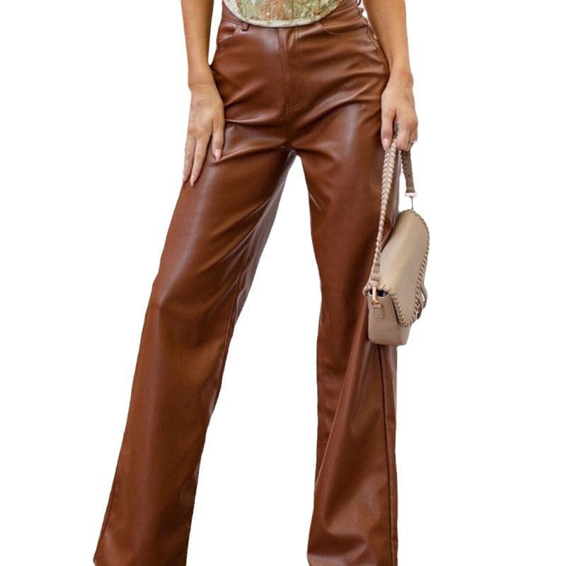 Women's Retro Loose-fit Straight-leg Pants - A-1 Thread Vault