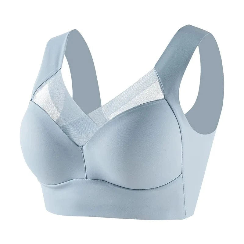 Women Seamless Plus Size Bras Sexy Patchwork Lace Top Push Up Sports Brassiere Female Backless Fitness Sleep Vest Bralette New - A-1 Thread Vault