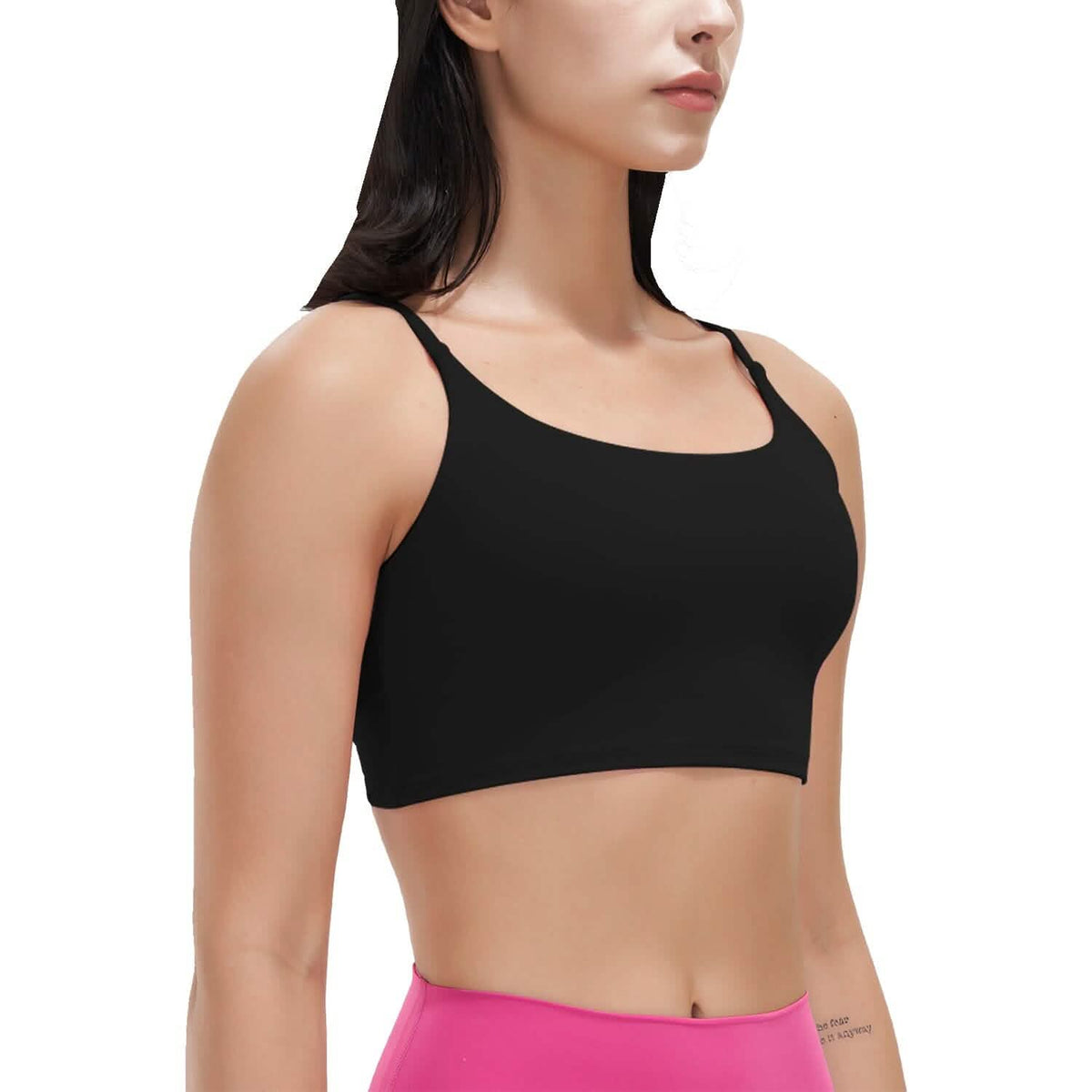 Women Strap Sport Bras Padded Strappy Tank Tops - A-1 Thread Vault