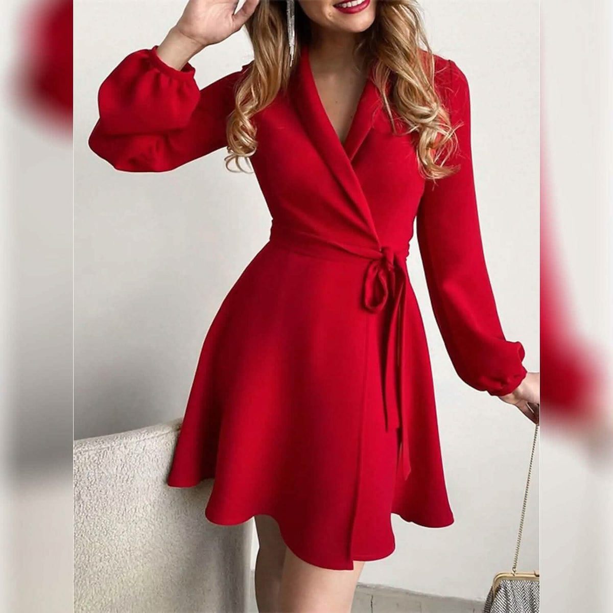 Women's Blazer A Line Modern Dress - A-1 Thread Vault