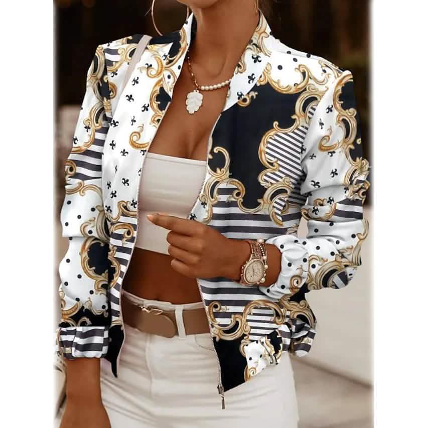 Women's Bomber Jacket Casual - A-1 Thread Vault