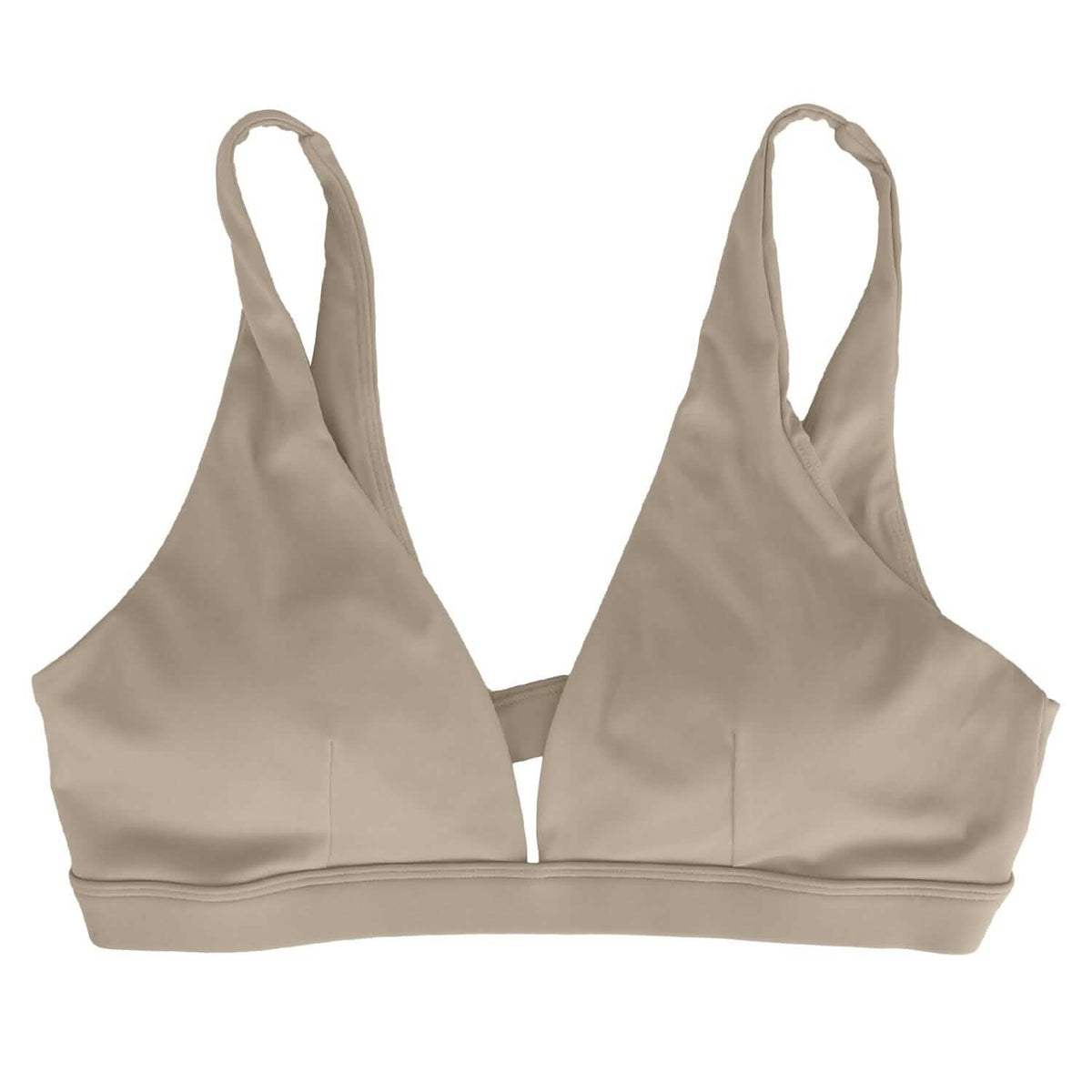 Women's Deep V-Neck U-Shaped Back Sports Bra - A-1 Thread Vault