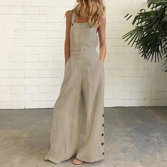 Women's Fashion Casual Loose Jumpsuit - A-1 Thread Vault