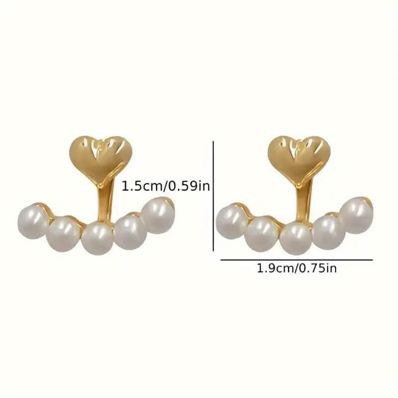Women's Fashion Earrings Bohemian Style Imitation Pearl Inlay - A-1 Thread Vault