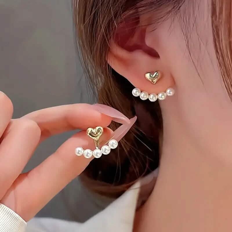 Women's Fashion Earrings Bohemian Style Imitation Pearl Inlay - A-1 Thread Vault