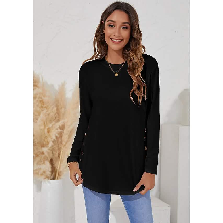 Women's Long Sleeve Crew Neck T-Shirt - A-1 Thread Vault