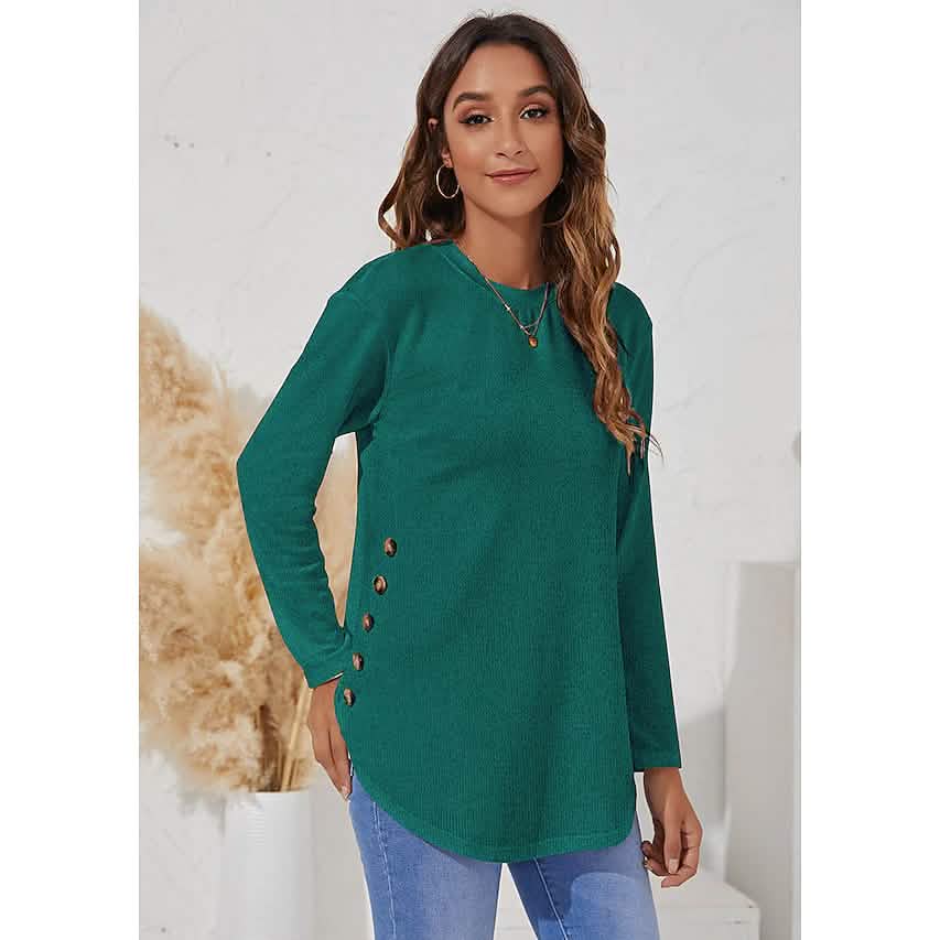 Women's Long Sleeve Crew Neck T-Shirt - A-1 Thread Vault