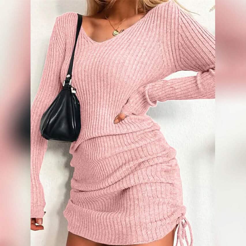 Women's Long Sleeve Sweater Dress - A-1 Thread Vault
