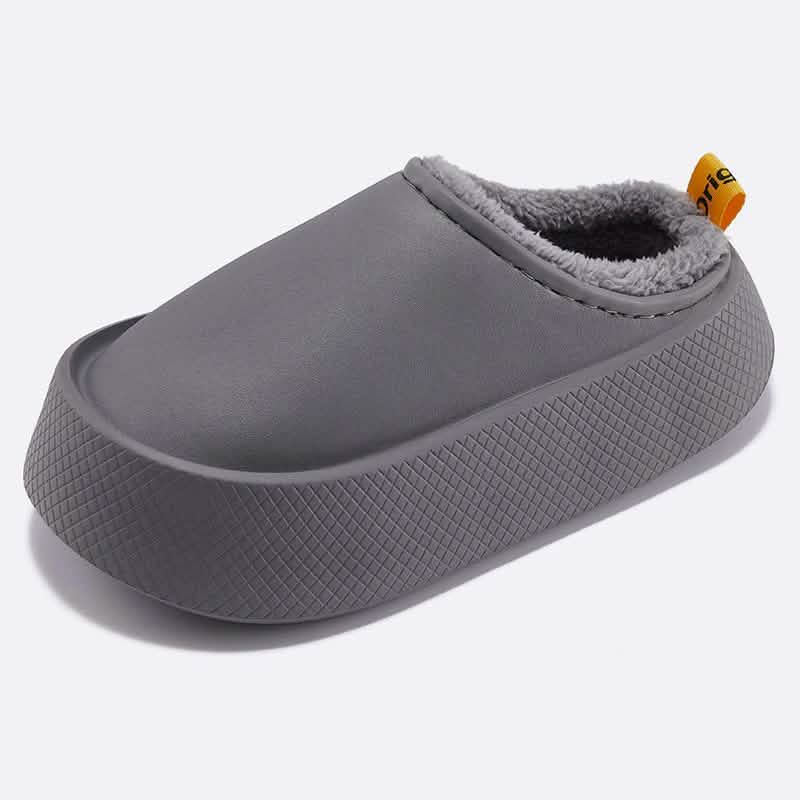Womens Mens Furry Slides House Slippers Fuzzy Fluffy Bedroom Cozy Memory Foam Slippers Clogs - A-1 Thread Vault