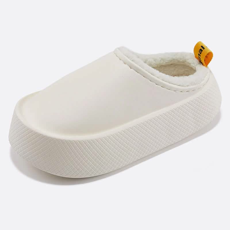 Womens Mens Furry Slides House Slippers Fuzzy Fluffy Bedroom Cozy Memory Foam Slippers Clogs - A-1 Thread Vault