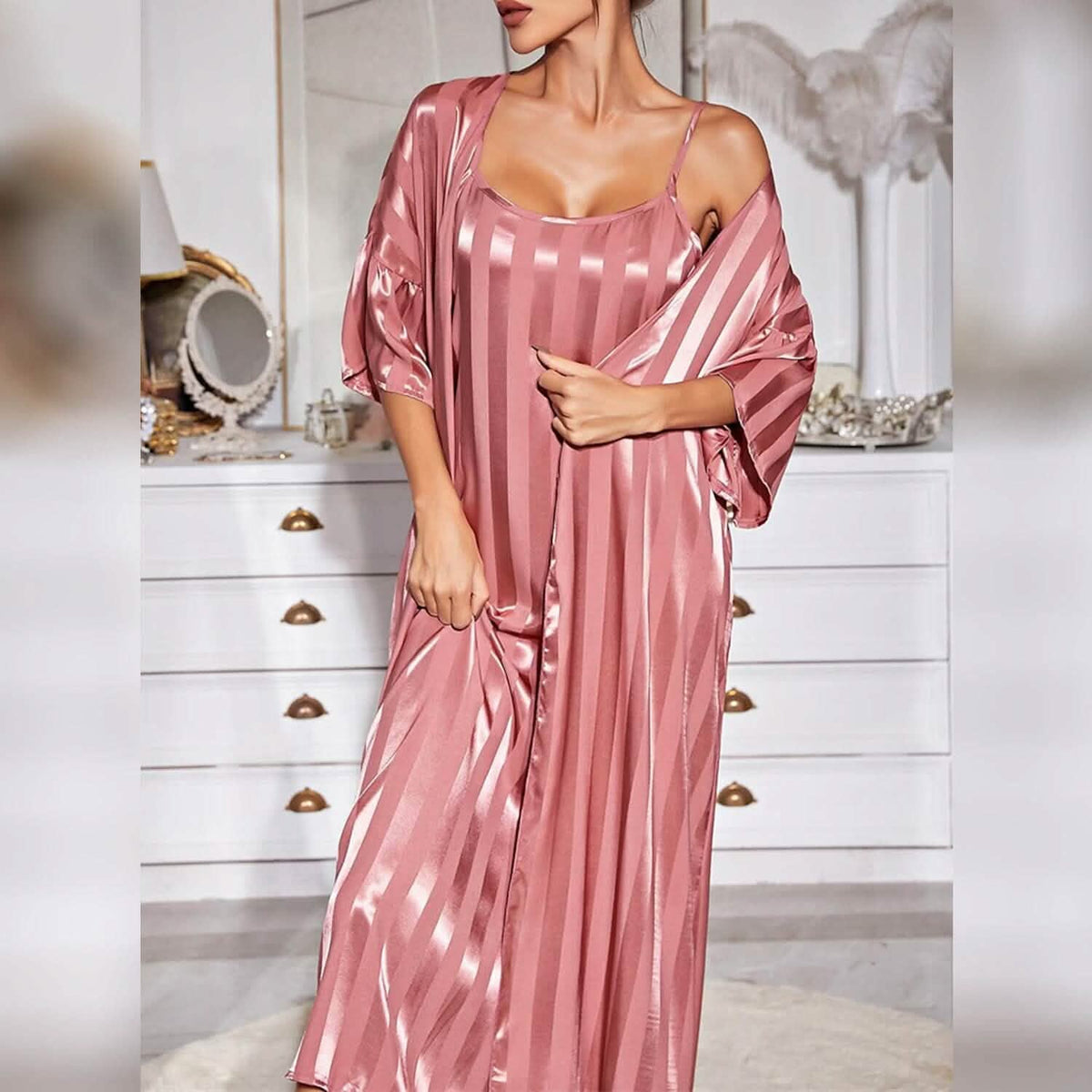 Women's Pajamas Bathrobe Robes Nightgown - A-1 Thread Vault