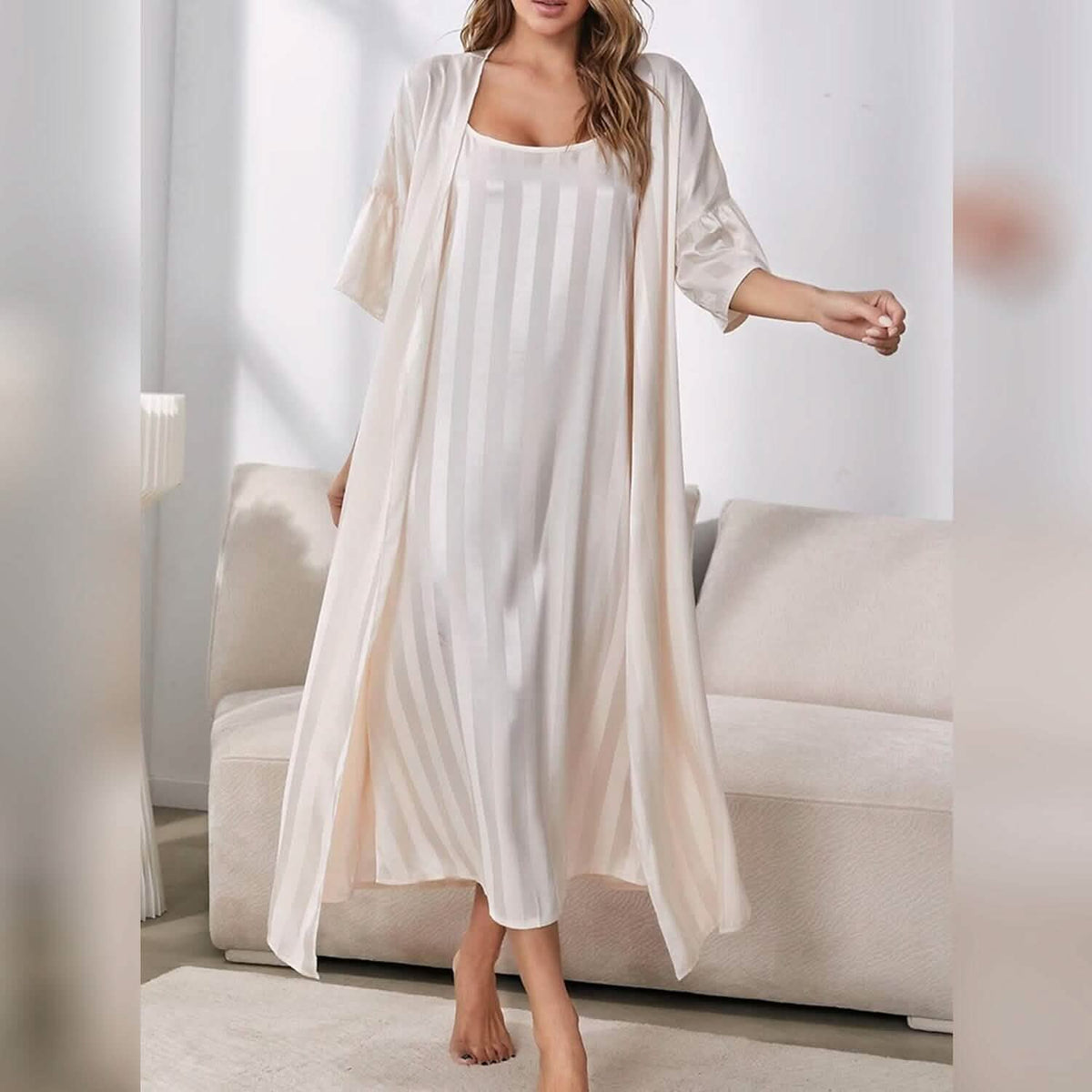 Women's Pajamas Bathrobe Robes Nightgown - A-1 Thread Vault