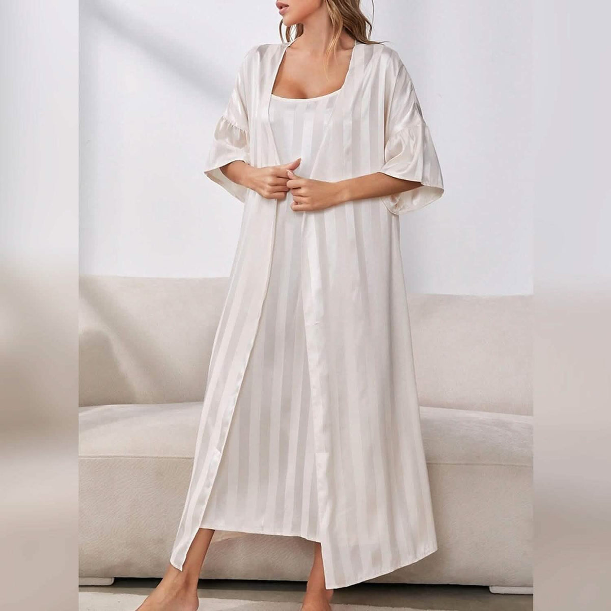 Women's Pajamas Bathrobe Robes Nightgown - A-1 Thread Vault