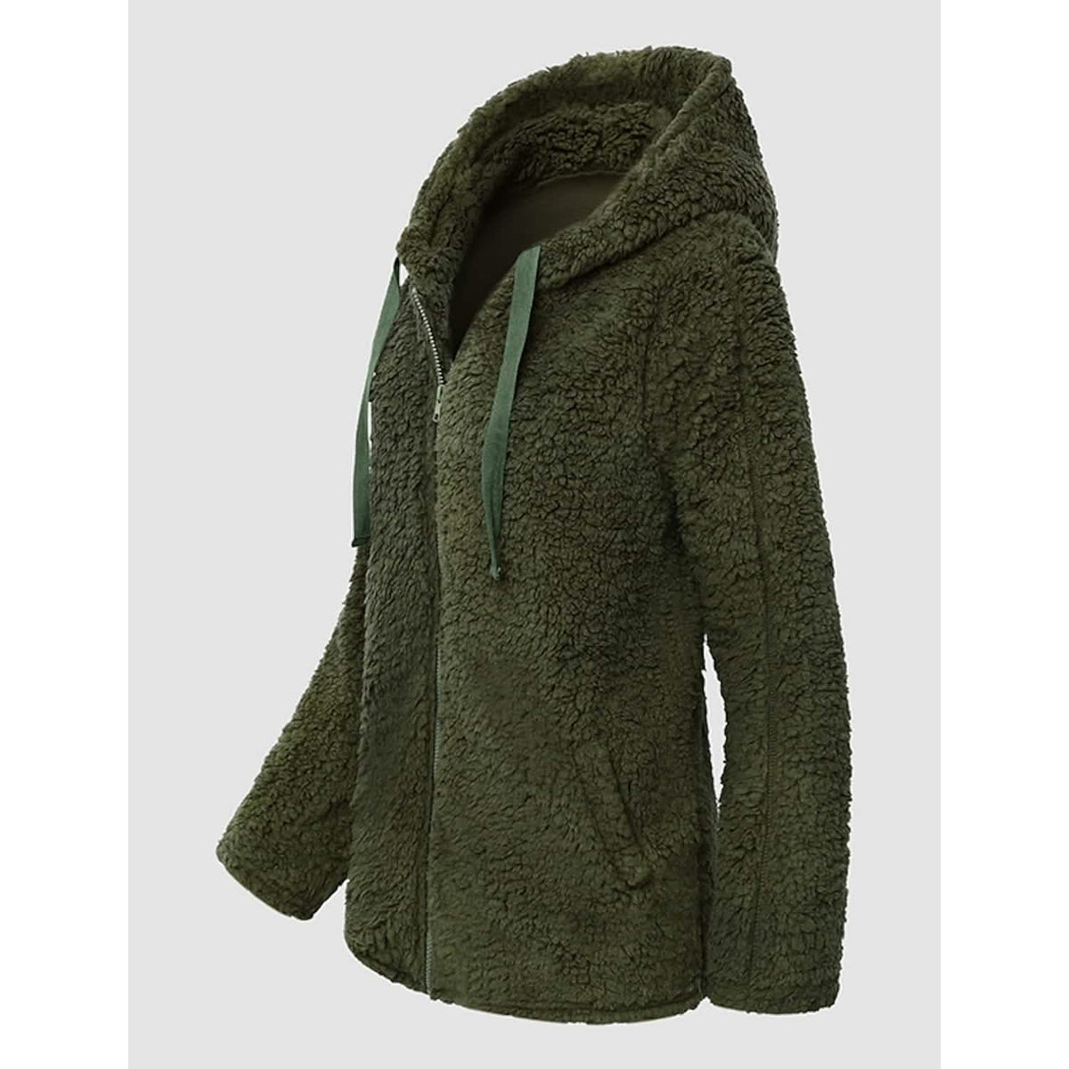Women's Plus Size Hoodie Coat Long Sleeve - A-1 Thread Vault