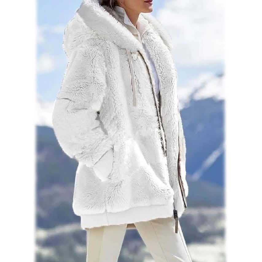 Women's Plus Size Hoodie Coat Long Sleeve - A-1 Thread Vault