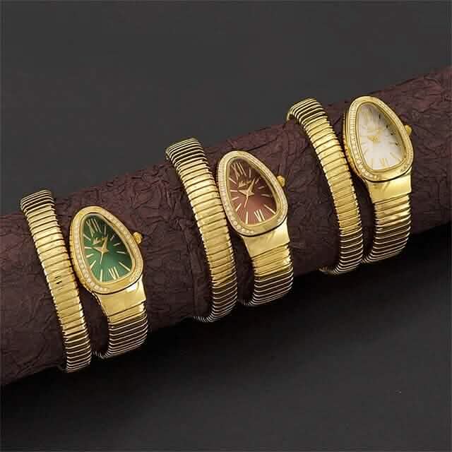 Women's Snake Shape Luxury Wrist Watch - A-1 Thread Vault